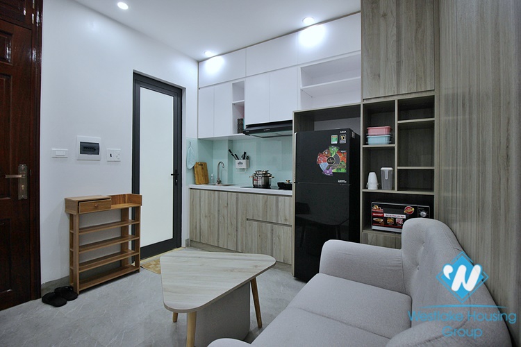 Top floor studio for rent in To Ngoc Van street, Tay Ho