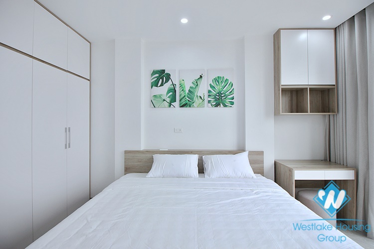 Top floor studio for rent in To Ngoc Van street, Tay Ho