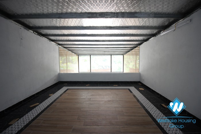 Spacious house with big yard for rent in Dang thai mai, Tay ho, Hanoi