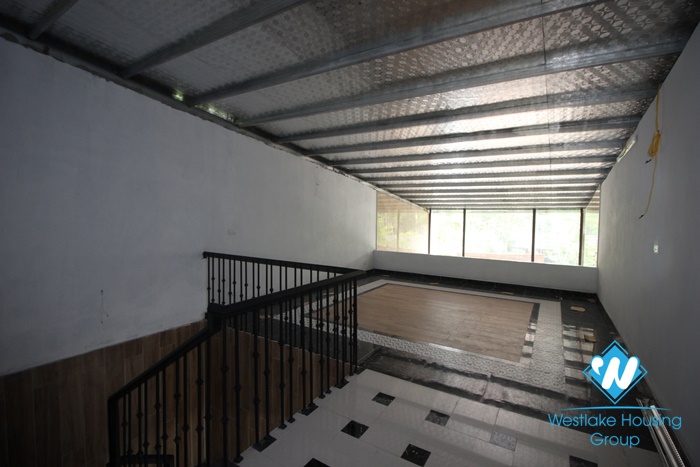 Spacious house with big yard for rent in Dang thai mai, Tay ho, Hanoi