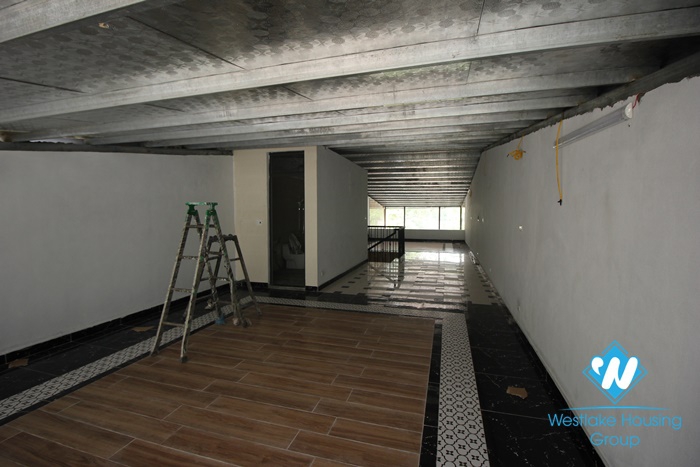 Spacious house with big yard for rent in Dang thai mai, Tay ho, Hanoi