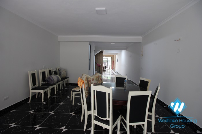 Spacious house with big yard for rent in Dang thai mai, Tay ho, Hanoi