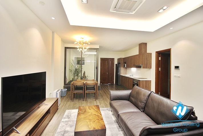  A new high quality  apartment on the ground floor for rent on Au Co, Tay ho
