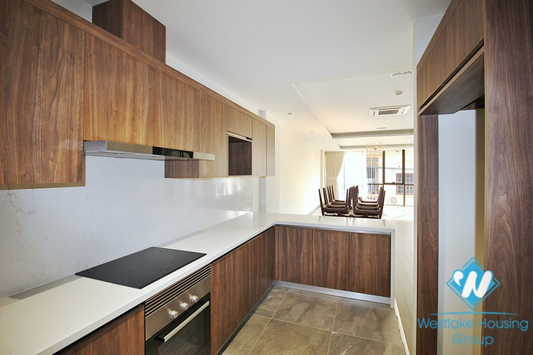 Spacious three bedrooms apartment for rent in Au Co street, Tay Ho