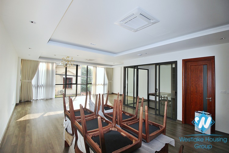 Spacious three bedrooms apartment for rent in Au Co street, Tay Ho