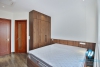 Lake view three bedrooms apartment for rent in Au Co street, Tay Ho district