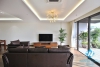 Lake view three bedrooms apartment for rent in Au Co street, Tay Ho district