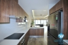 Lake view three bedrooms apartment for rent in Au Co street, Tay Ho district