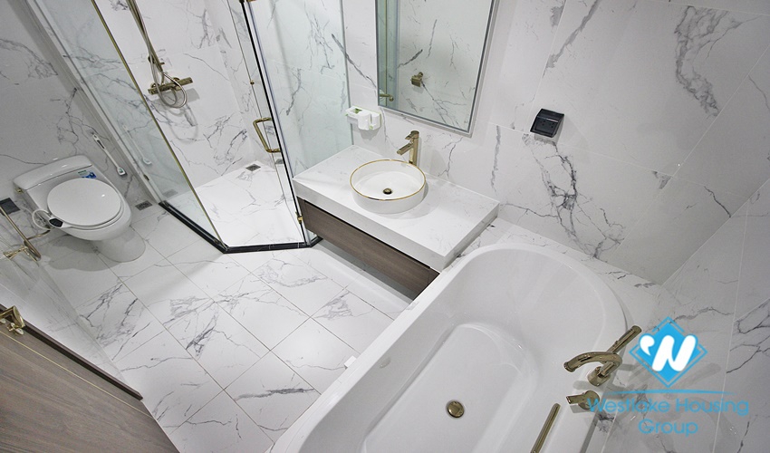 A brand new 03 bedroom apartment for rent in Sunshine city building, Tay Ho