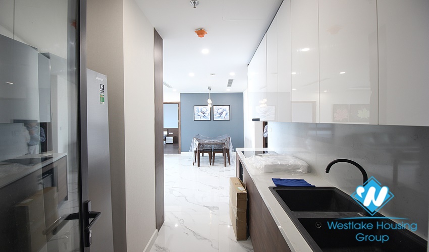 A brand new 03 bedroom apartment for rent in Sunshine city building, Tay Ho
