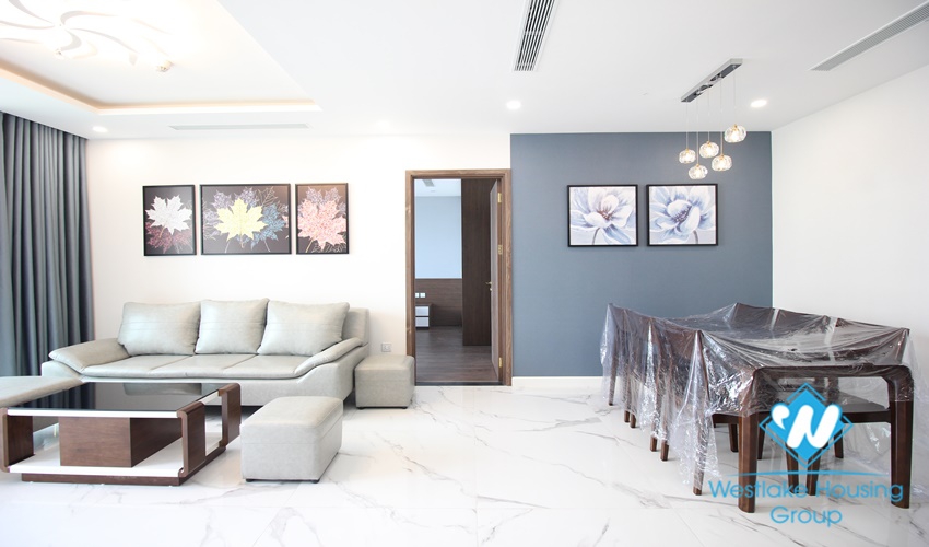 A brand new 03 bedroom apartment for rent in Sunshine city building, Tay Ho