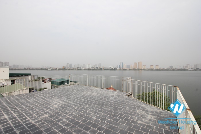 Gorgeous 3 bedroom apartment with lake view in Dang thai mai, Tay ho, Ha noi
