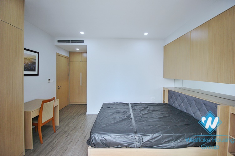 Morden and bright two bedrooms apartment for rent in Tay Ho area