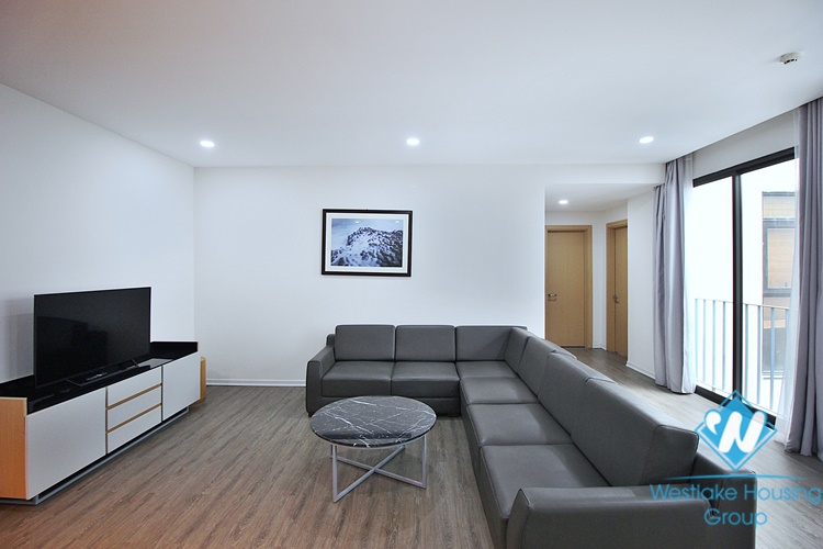 Morden and bright two bedrooms apartment for rent in Tay Ho area