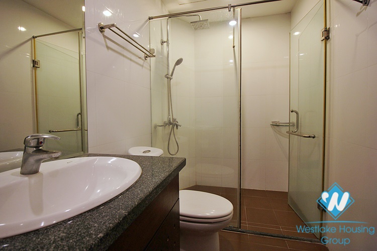 Serviced apartment with backyard for rent in Xuan Dieu street, Tay Ho