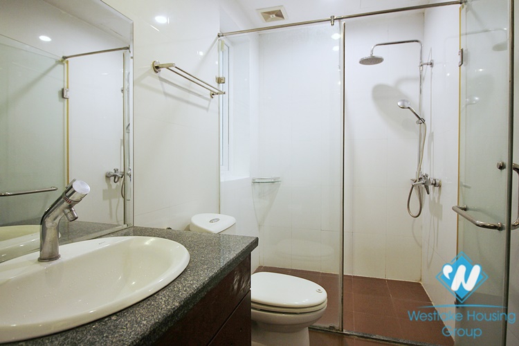 Serviced apartment with backyard for rent in Xuan Dieu street, Tay Ho
