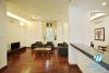 Serviced apartment with backyard for rent in Xuan Dieu street, Tay Ho