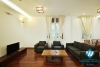 Serviced apartment with backyard for rent in Xuan Dieu street, Tay Ho
