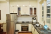Serviced apartment with backyard for rent in Xuan Dieu street, Tay Ho