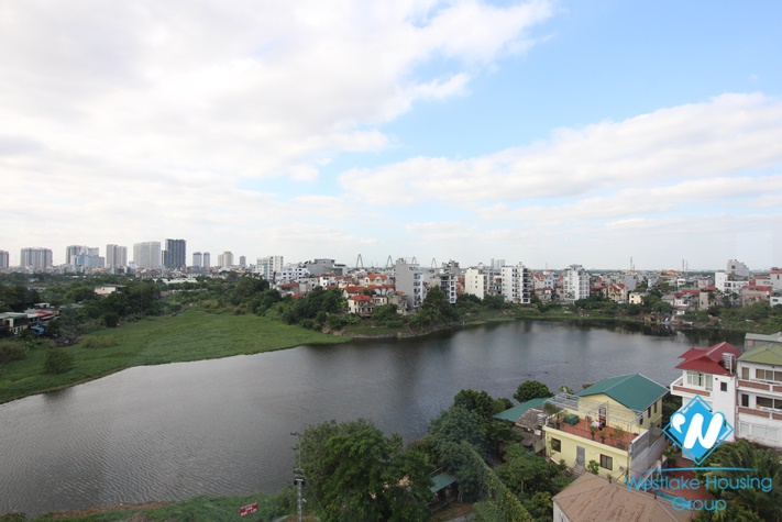 Lake view 01 bedrooms apartment with stunning view for leasing  in Tay Ho area