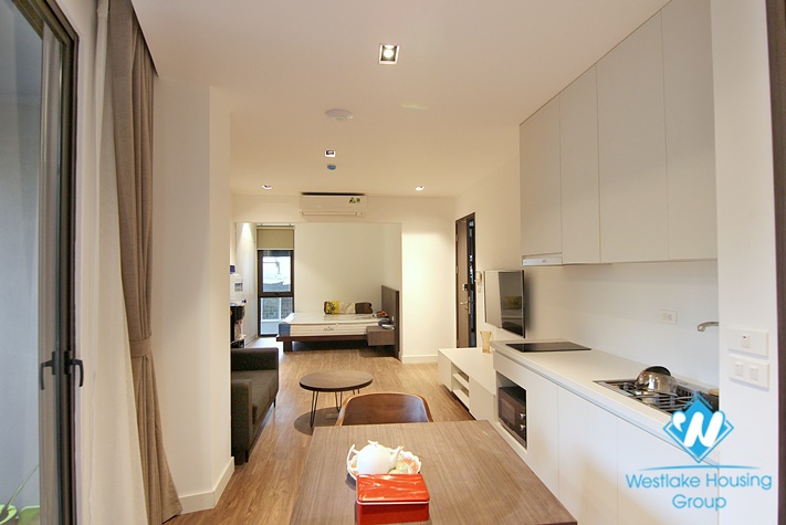  A new and modern studio with yard for rent in To Ngoc Van street