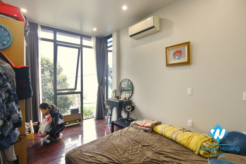 Riverside two bedroom house for rent in Ngoc Thuy Long Bien