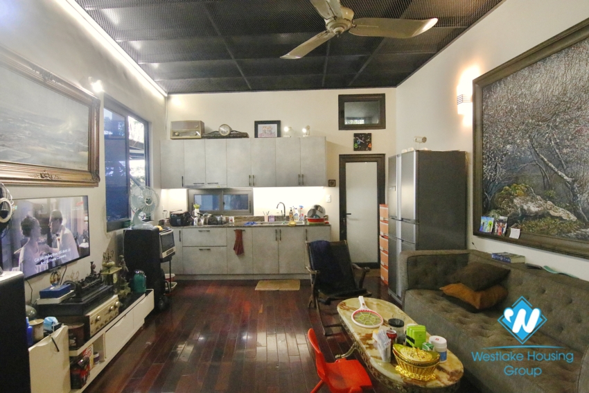 Riverside two bedroom house for rent in Ngoc Thuy Long Bien