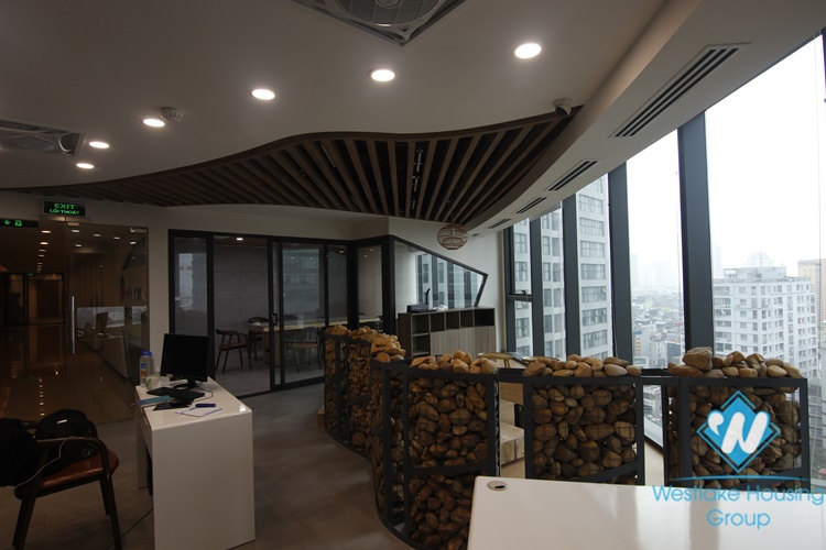 Brand new an office for rent in FLC building, Cau Giay area