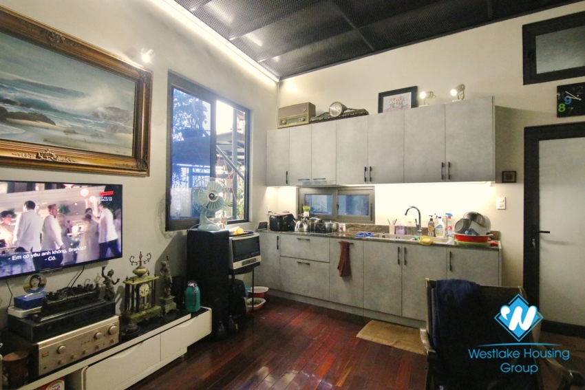Riverside two bedroom house for rent in Ngoc Thuy Long Bien