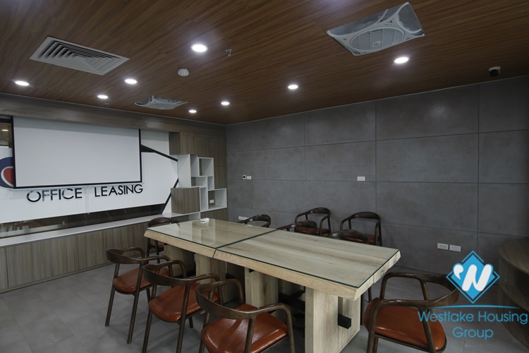 Brand new an office for rent in FLC building, Cau Giay area