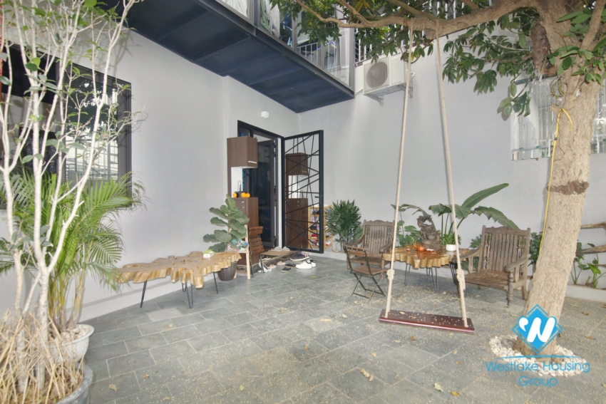 Riverside two bedroom house for rent in Ngoc Thuy Long Bien