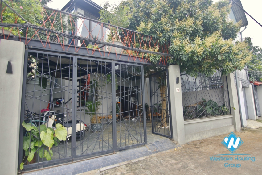 Riverside two bedroom house for rent in Ngoc Thuy Long Bien