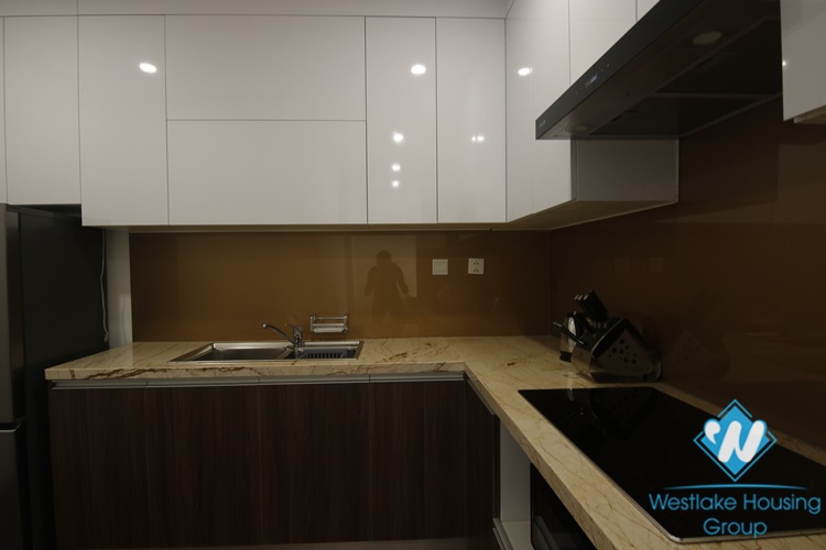 A newly three bedrooms apartment for rent in Hao Nam street, Dong Da district