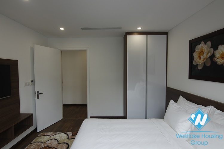 A newly three bedrooms apartment for rent in Hao Nam street, Dong Da district