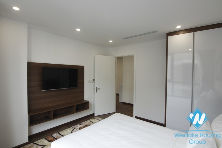 A newly three bedrooms apartment for rent in Hao Nam street, Dong Da district