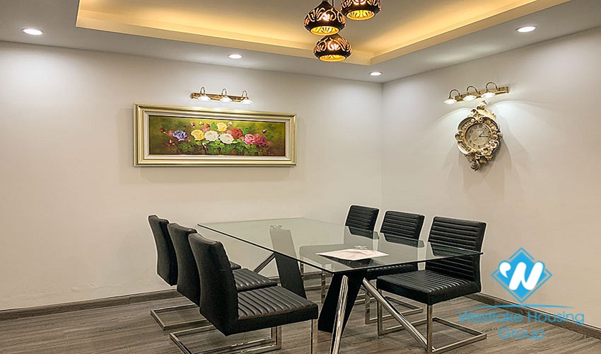 An elegant and stylish 4 bedroom apartment for rent in Ciputra E Tower