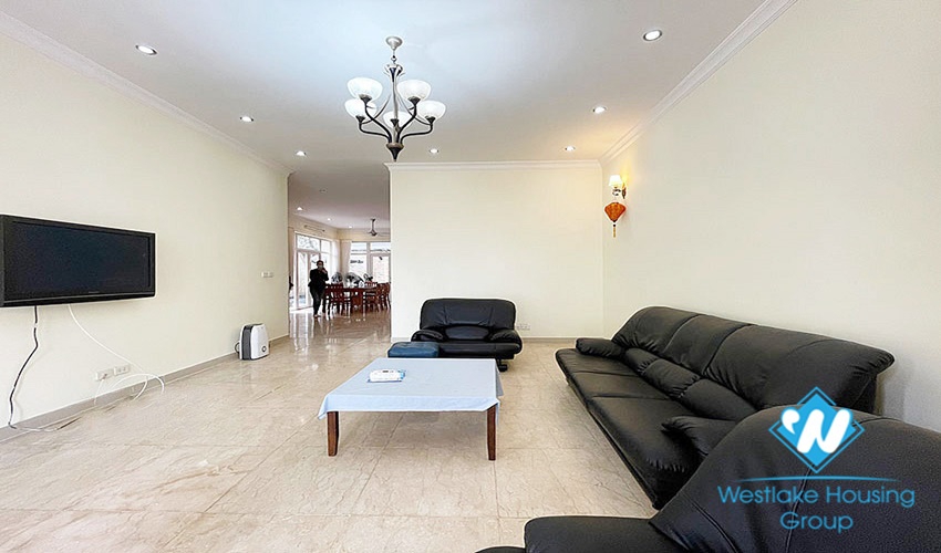 A huge, furnished villa located in T Block, Ciputra for rent