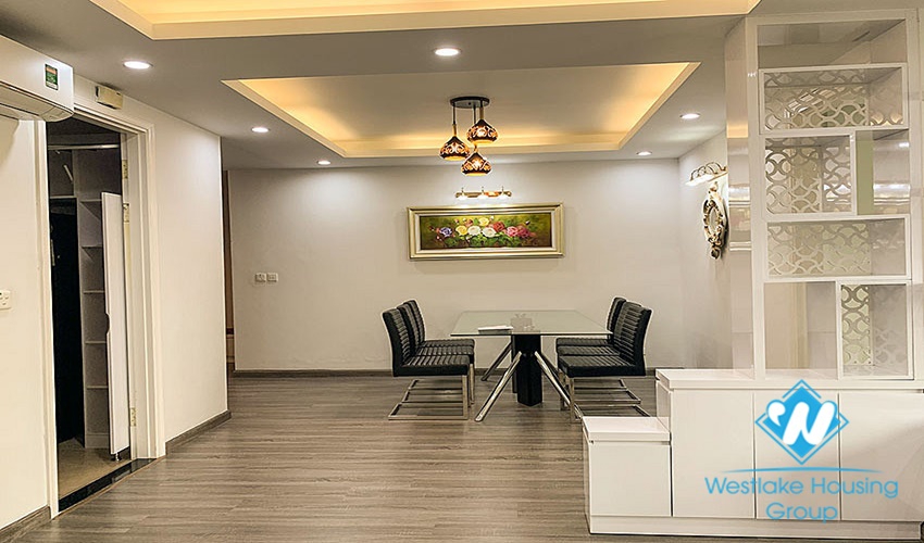 An elegant and stylish 4 bedroom apartment for rent in Ciputra E Tower