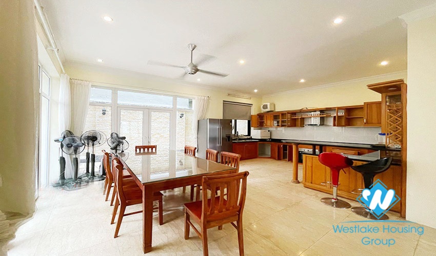 A huge, furnished villa located in T Block, Ciputra for rent
