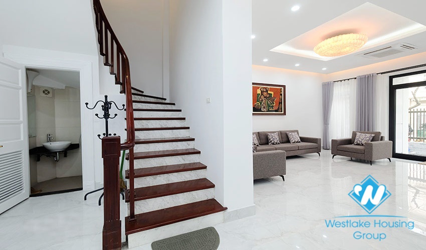 A newly-painted, modern villa in Ciputra C Block for rent