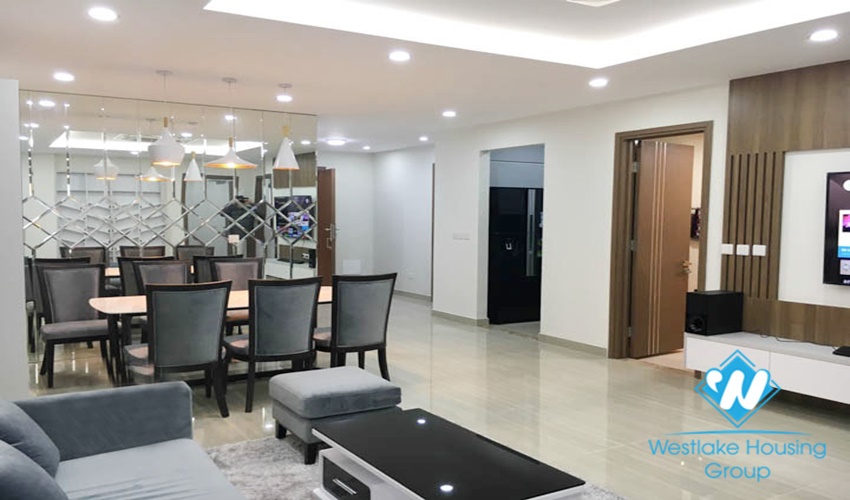 Three bedrooms apartment for rent in L5 building, Ciputra