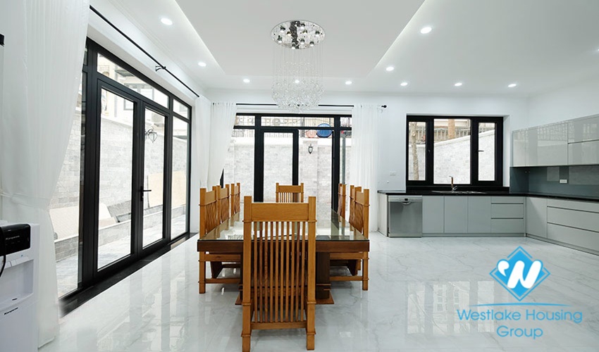 A newly-painted, modern villa in Ciputra C Block for rent