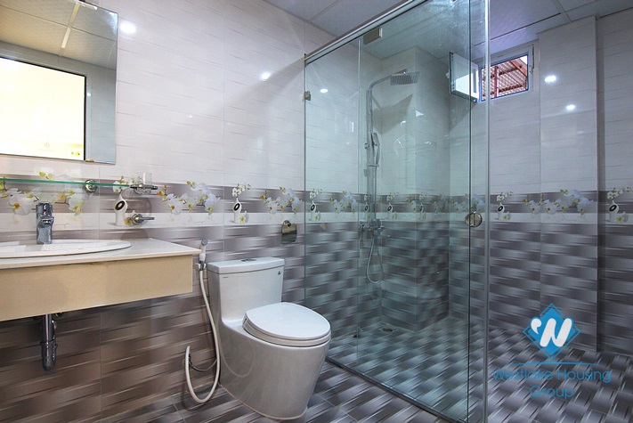 One bedroom apartment with long balcony for rent in Au Co st, Tay Ho