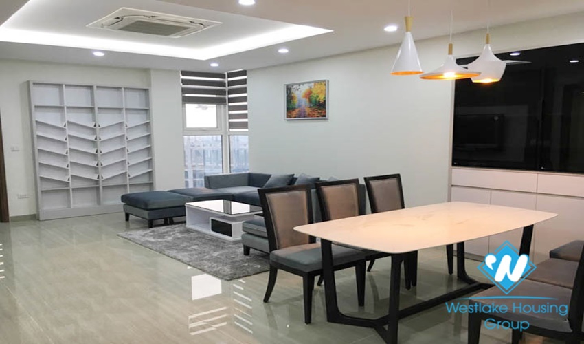 Three bedrooms apartment for rent in L5 building, Ciputra