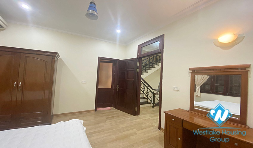 A newly-renovated house for rent in C Block, Ciputra, Tay Ho