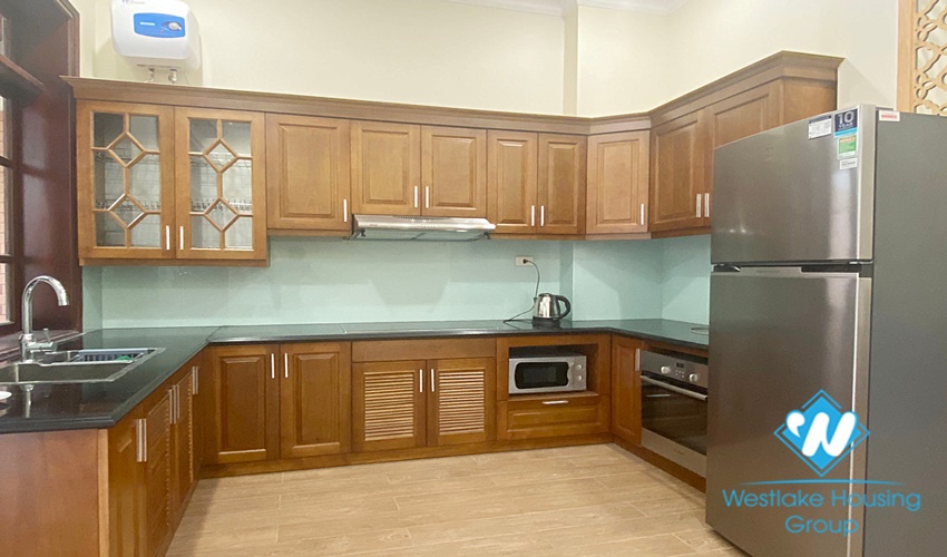 A newly-renovated house for rent in C Block, Ciputra, Tay Ho