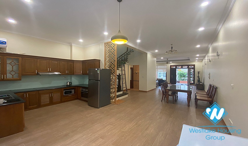 A newly-renovated house for rent in C Block, Ciputra, Tay Ho