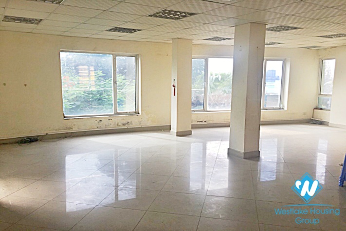 A Spacious office for rent on Lac Long Quan, Tay Ho