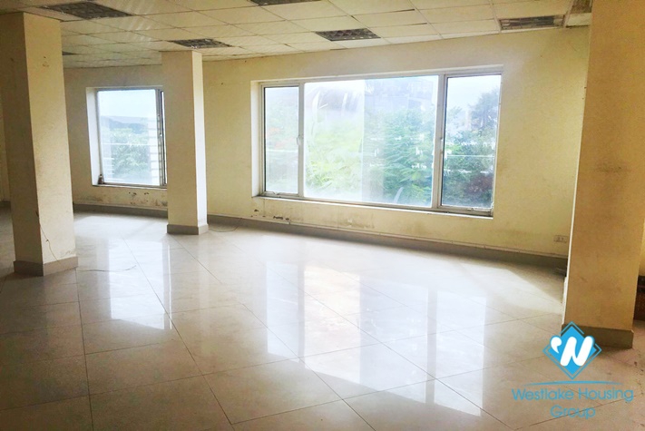 A Spacious office for rent on Lac Long Quan, Tay Ho