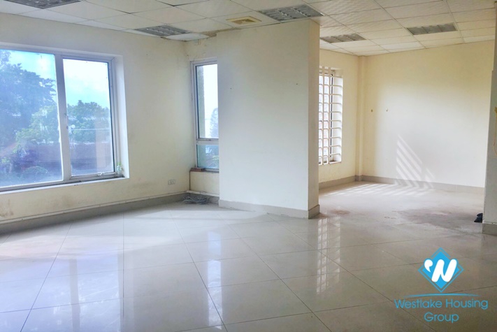 A Spacious office for rent on Lac Long Quan, Tay Ho